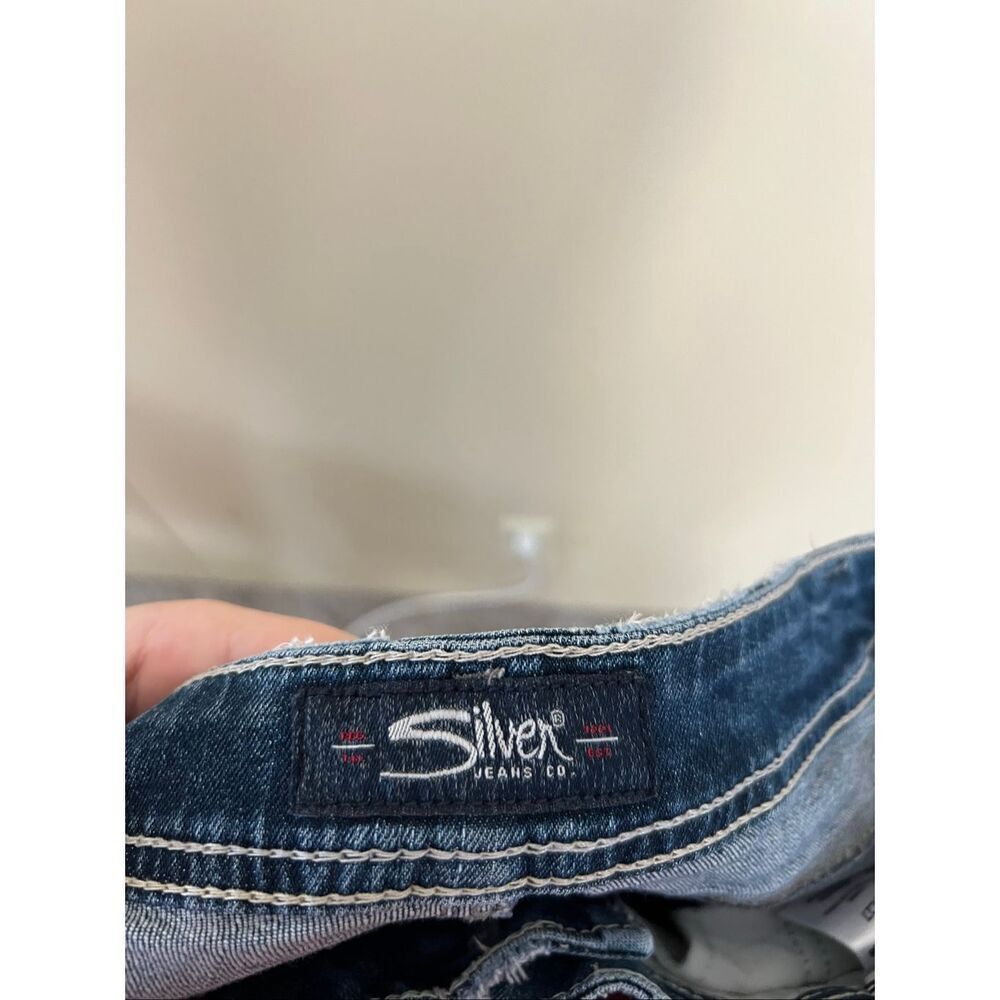 Silver Jeans Elyse Ankle Slim Jeans Woman’s Size 33 Length 27 - Picture 11 of 13